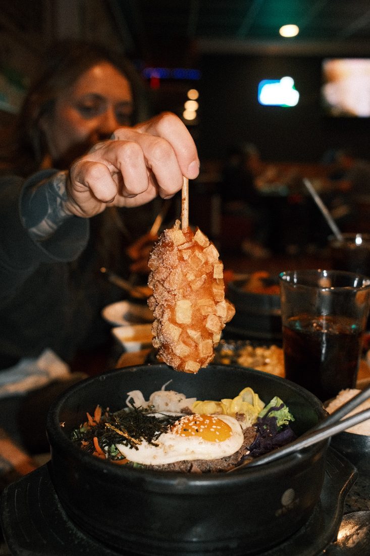 POTATO KOREAN CORN DOG